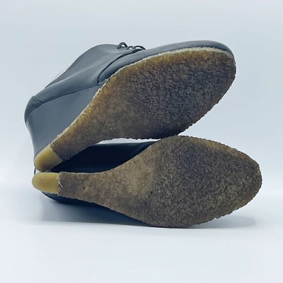 Louise et Cie rubber sole leather black booties - Women’s 6.5 / 36.5 - Picture 6 of 12